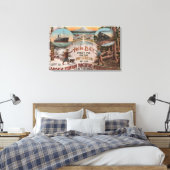 Seattle, WAAD voor Alaska Yukon Pacific Expo. Canvas Afdruk (Insitu (Slaapkamer))