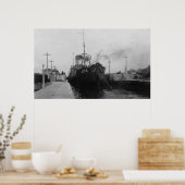 Seattle, WABallard Locks Ship Canal Photography 2 Poster (Keuken)