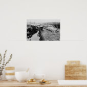Seattle, WABallard Locks Ship Canal Photography Poster (Keuken)