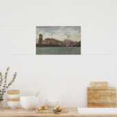 Seattle, WAColeman Dock op Seattle Waterfront Poster (Keuken)