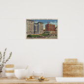 Seattle, WAHotel Holland & Municipal Bldgs Poster (Keuken)