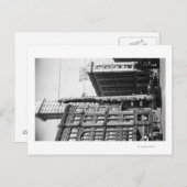 Seattle, WAIndian Totem Pole op Pioneer Square Briefkaart (Voorkant / Achterkant)