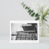 Seattle, WAIndian Totem Pole op Pioneer Square Briefkaart (Staand voorkant)