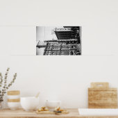 Seattle, WAIndian Totem Pole op Pioneer Square Poster (Keuken)