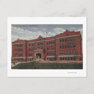 Seattle, WALincoln High School Briefkaart