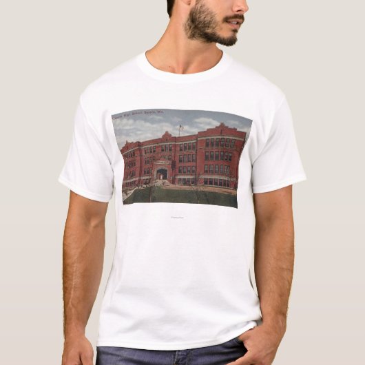 Seattle, WALincoln High School T-shirt (Voorkant)