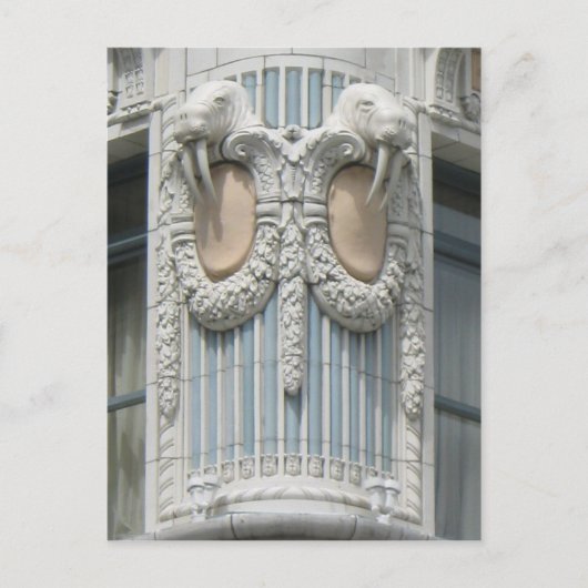 Seattle Walrus Briefkaart (Voorkant)