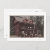 Seattle, WAS thuis in Alki Point Beach Briefkaart (Voorkant / Achterkant)