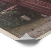 Seattle, WAS thuis in Alki Point Beach Poster (Hoek)