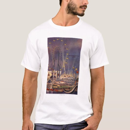 Seattle, Washington1962 World's Fair Poster T-shirt (Voorkant)
