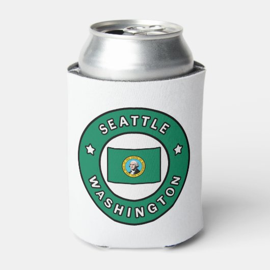 Seattle Washington Blikjeskoeler (Blikje Voorkant)
