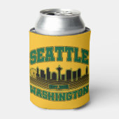 Seattle, Washington Blikjeskoeler (Blikje Voorkant)