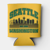 Seattle, Washington Blikjeskoeler (Voorkant)
