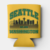 Seattle, Washington Blikjeskoeler (Achterkant)