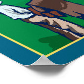 Seattle, Washington - Boeing Field Poster (Hoek)