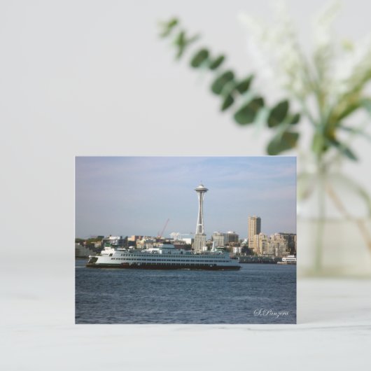 Seattle Washington Briefkaart (Staand voorkant)