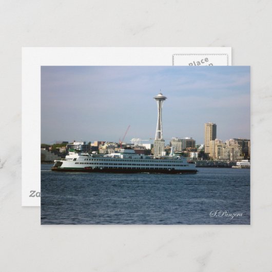 Seattle Washington Briefkaart (Voorkant / Achterkant)