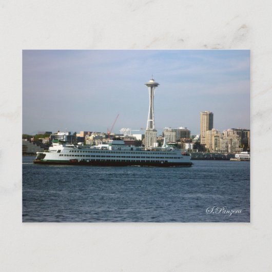 Seattle Washington Briefkaart (Voorkant)