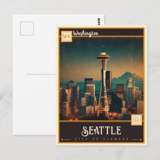 Seattle, Washington |  Briefkaart (Voorkant / Achterkant)