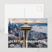 Seattle, Washington Briefkaart (Voorkant / Achterkant)