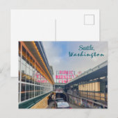 Seattle, Washington Briefkaart (Voorkant / Achterkant)