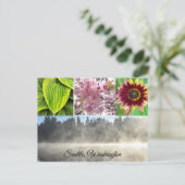 Seattle Washington Briefkaart (Staand voorkant)