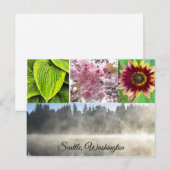 Seattle Washington Briefkaart (Voorkant / Achterkant)