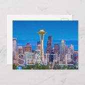 Seattle Washington Briefkaart (Voorkant / Achterkant)