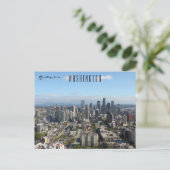 Seattle Washington Briefkaart (Staand voorkant)