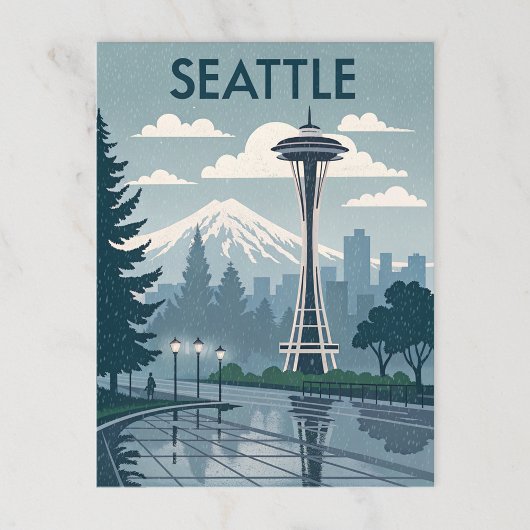 Seattle, Washington Briefkaart