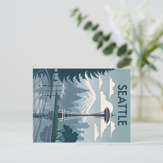 Seattle, Washington Briefkaart (Staand voorkant)