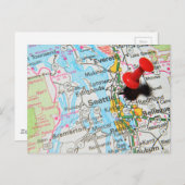 Seattle, Washington Briefkaart (Voorkant / Achterkant)