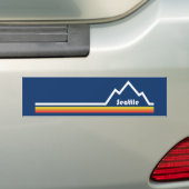 Seattle, Washington Bumpersticker (Op auto)