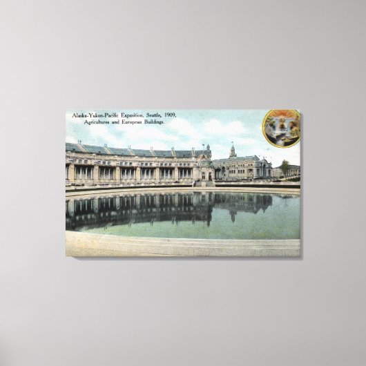 Seattle, Washington Canvas Afdruk (Voorkant)