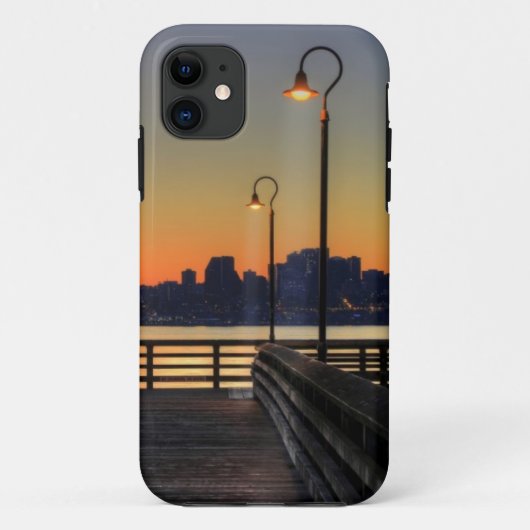 Seattle Washington Downtown Skyline Case-Mate iPhone Case (Achterkant)