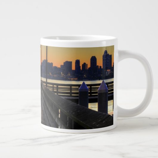 Seattle Washington Downtown Skyline Grote Koffiekop (Rechts)