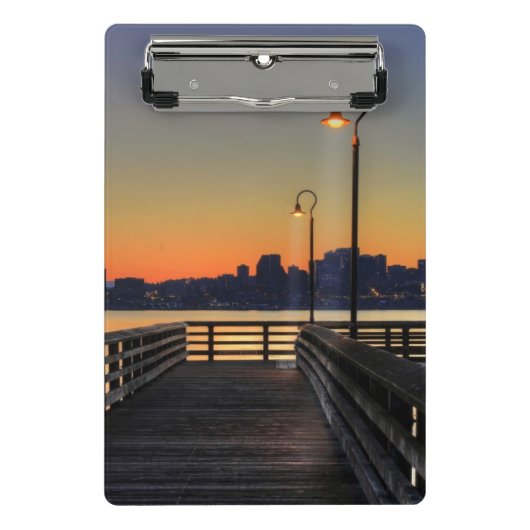 Seattle Washington Downtown Skyline Mini Klembord (Voorkant)
