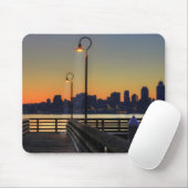Seattle Washington Downtown Skyline Muismat (Met muis)