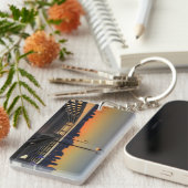 Seattle Washington Downtown Skyline Sleutelhanger (Voorkant Rechts)