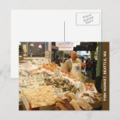 Seattle Washington Fish Market Briefkaart (Voorkant / Achterkant)