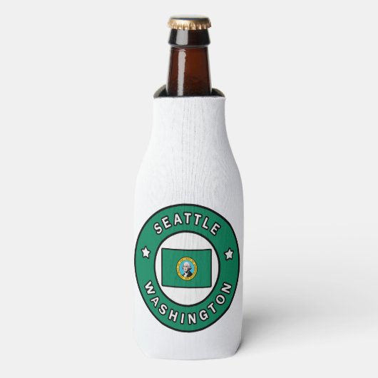 Seattle Washington Flesjeskoeler (Fles Voorkant)