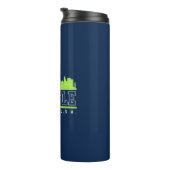 Seattle Washington Fun Skyline City Thermosbeker (Geroteerd rechts)