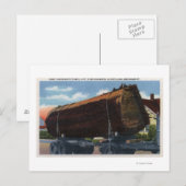 Seattle, Washington Giant Log en route naar Mill Briefkaart (Voorkant / Achterkant)