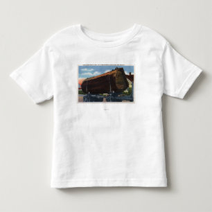 Seattle, Washington Giant Log en route naar Mill Kinder Shirts