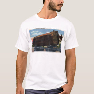Seattle, Washington Giant Log en route naar Mill T-shirt