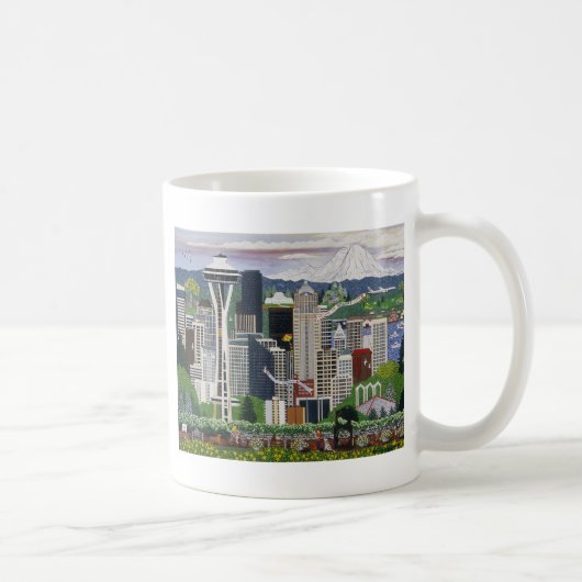 Seattle Washington Koffiemok (Rechts)