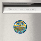 Seattle Washington Magneet (Insitu (Vaatwasser))