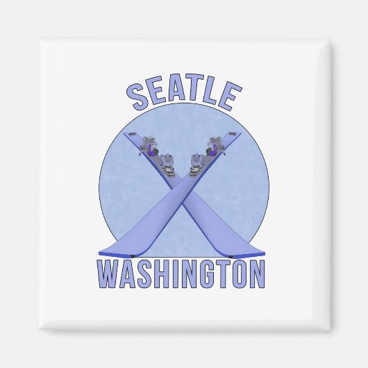 Seattle, Washington Magneet (Voorkant)