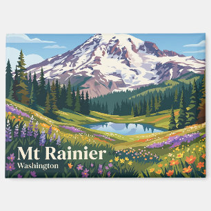 Seattle Washington Mt Rainier VS Magneet