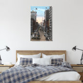 Seattle, Washington - Noordelijk Uitzicht van de T Canvas Afdruk (Insitu (Slaapkamer))